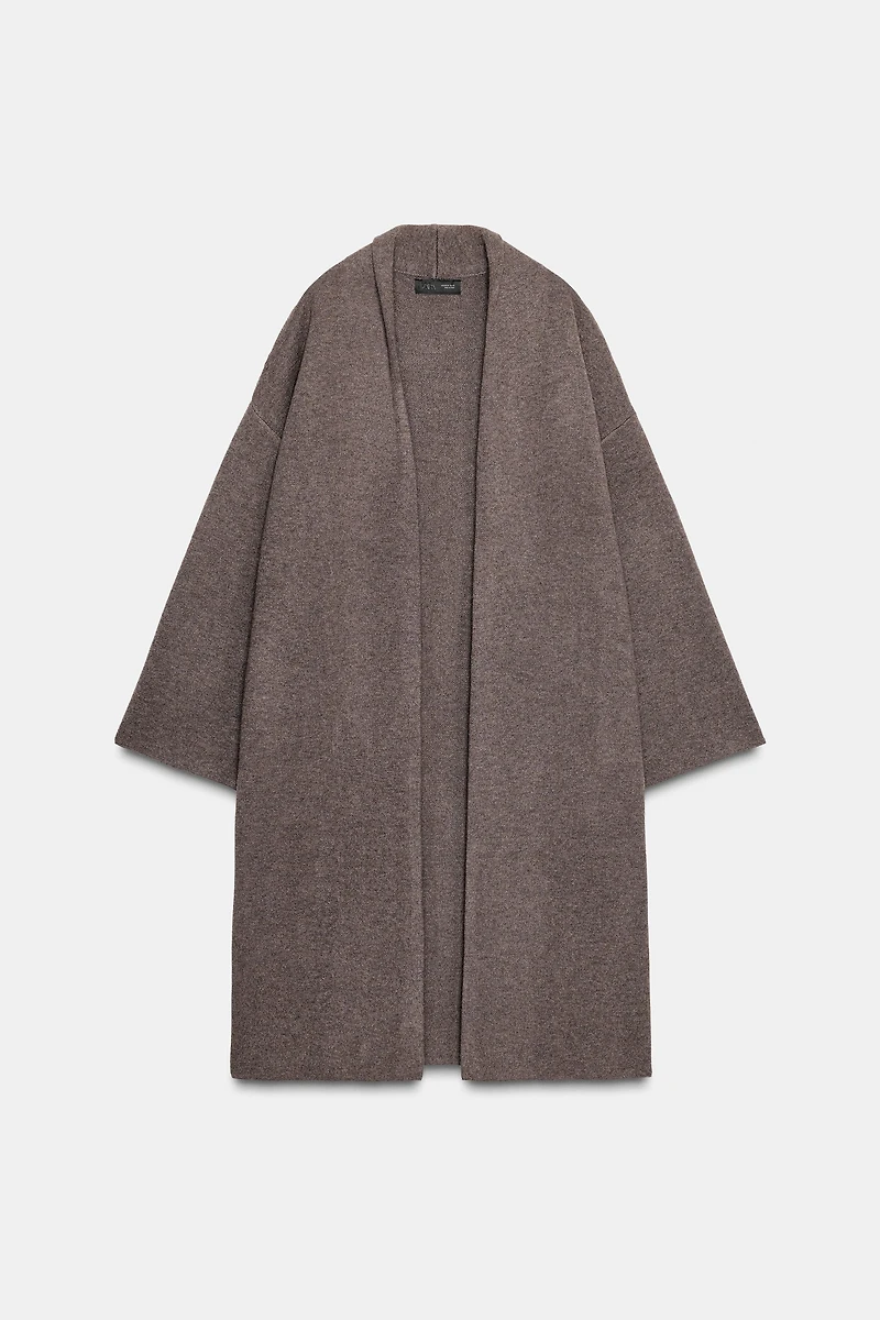 LONG KNIT COAT