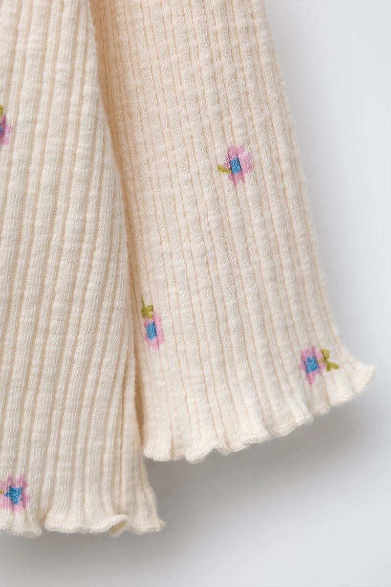FLORAL STRUCTURE T-SHIRT