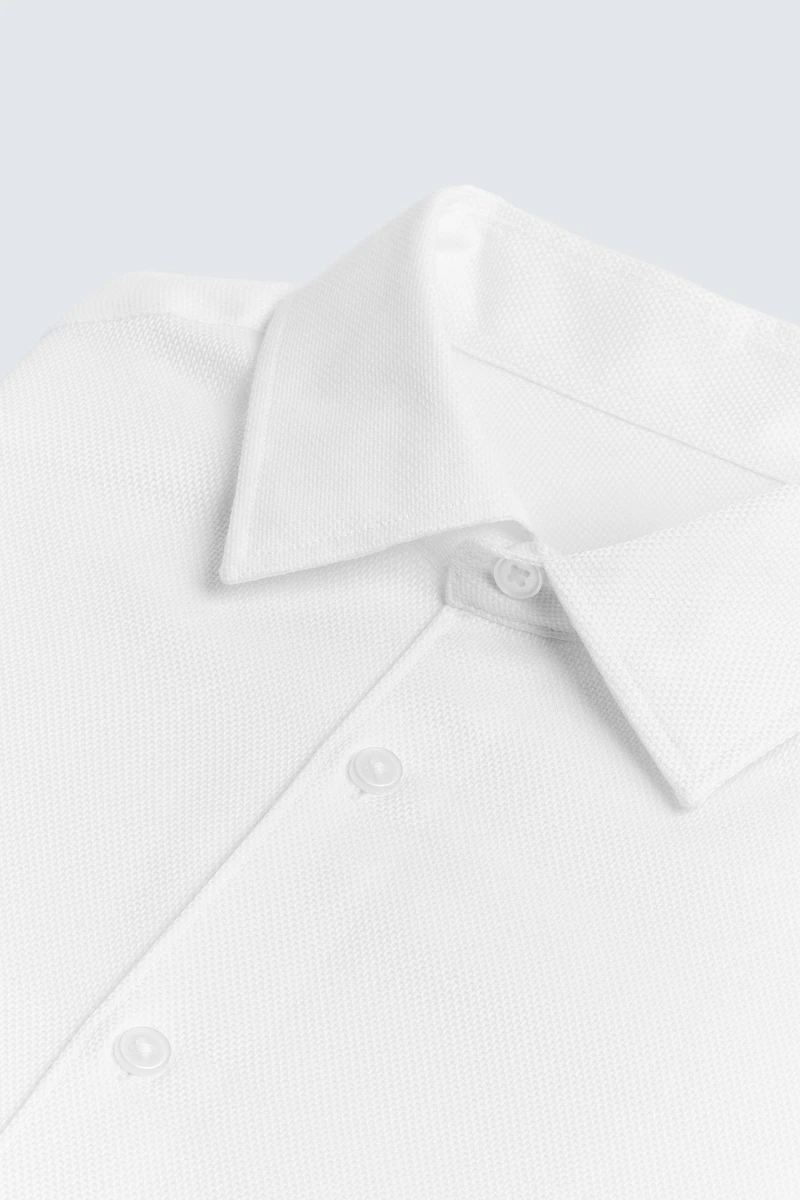 EASY CARE TEXTURED SHIRT