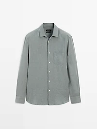 Chemise regular avec poche