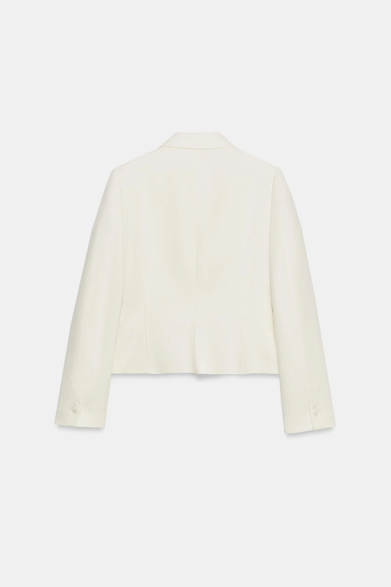 VESTE AJUSTÉE À ÉPAULETTES