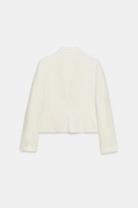 VESTE AJUSTÉE À ÉPAULETTES