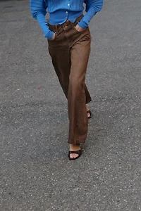 Z1975 MID-RISE WIDE LEG JEANS