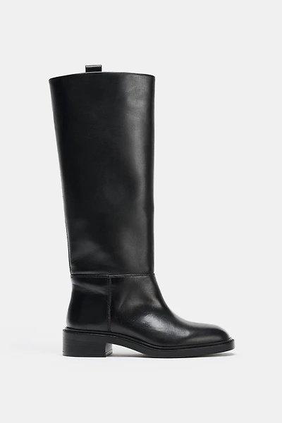 LEATHER EQUESTRIAN BOOT