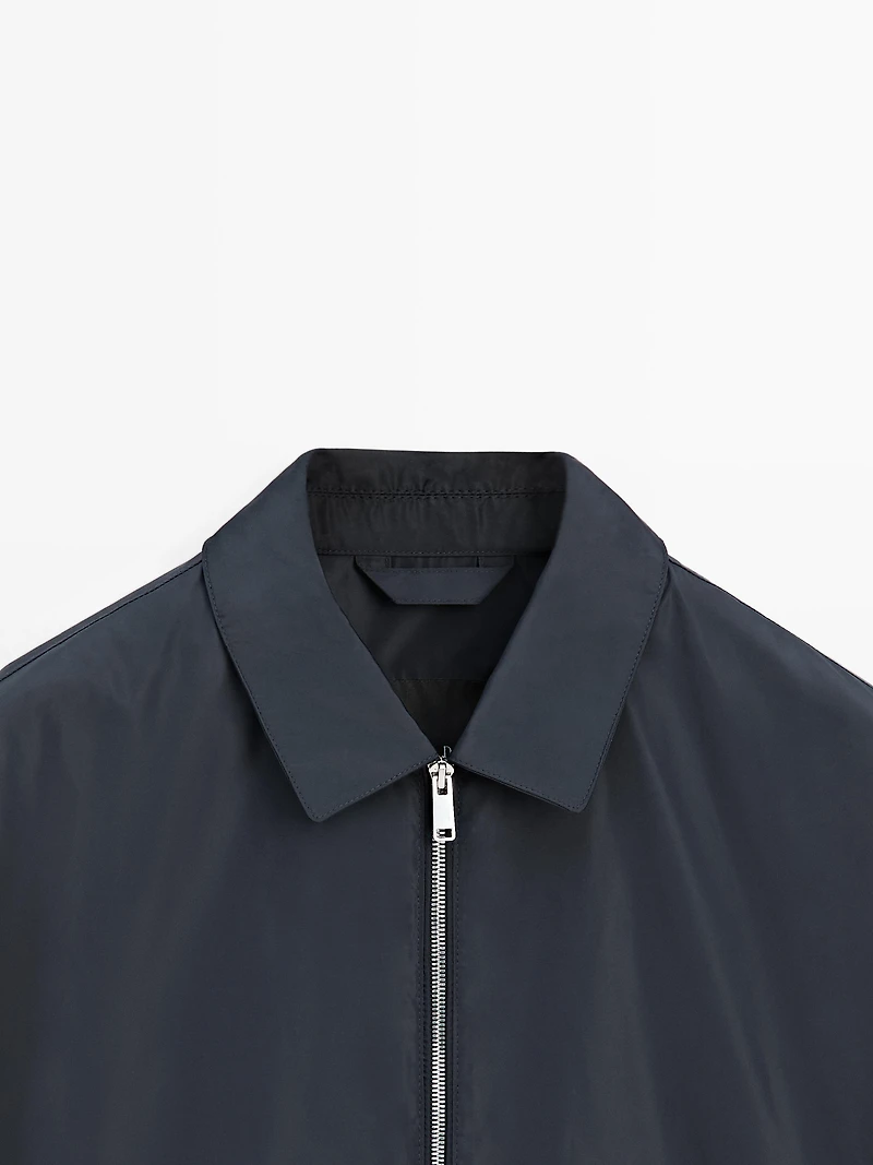 Veste courte en tissu technique