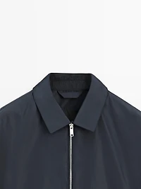 Veste courte en tissu technique