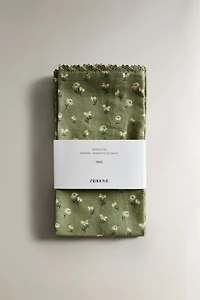 SET OF DAISY COTTON NAPKINS (SET OF 2)
