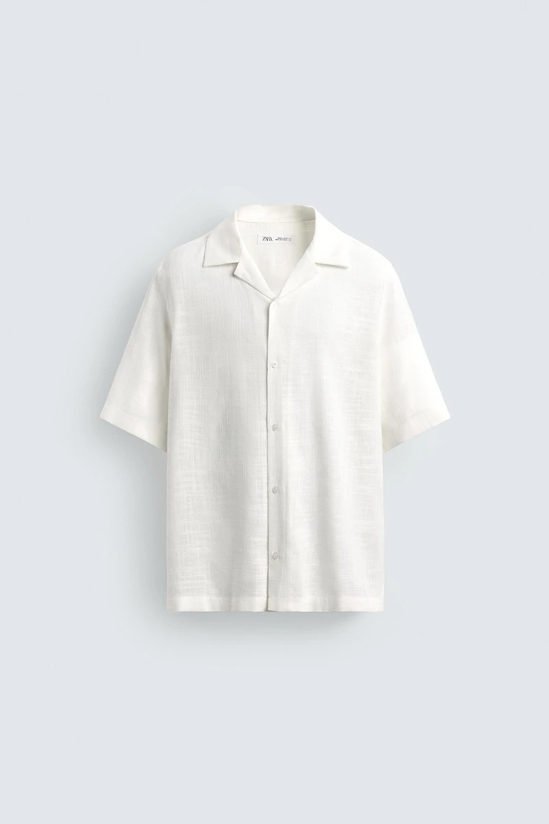 CHEMISE FLUIDE STRUCTURÉE
