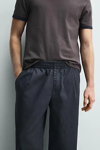 WASHED RELAXED FIT PANTS