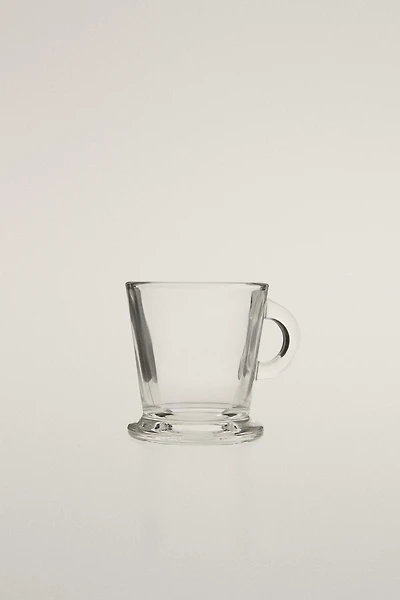 TRANSPARENT GLASS ESPRESSO CUP