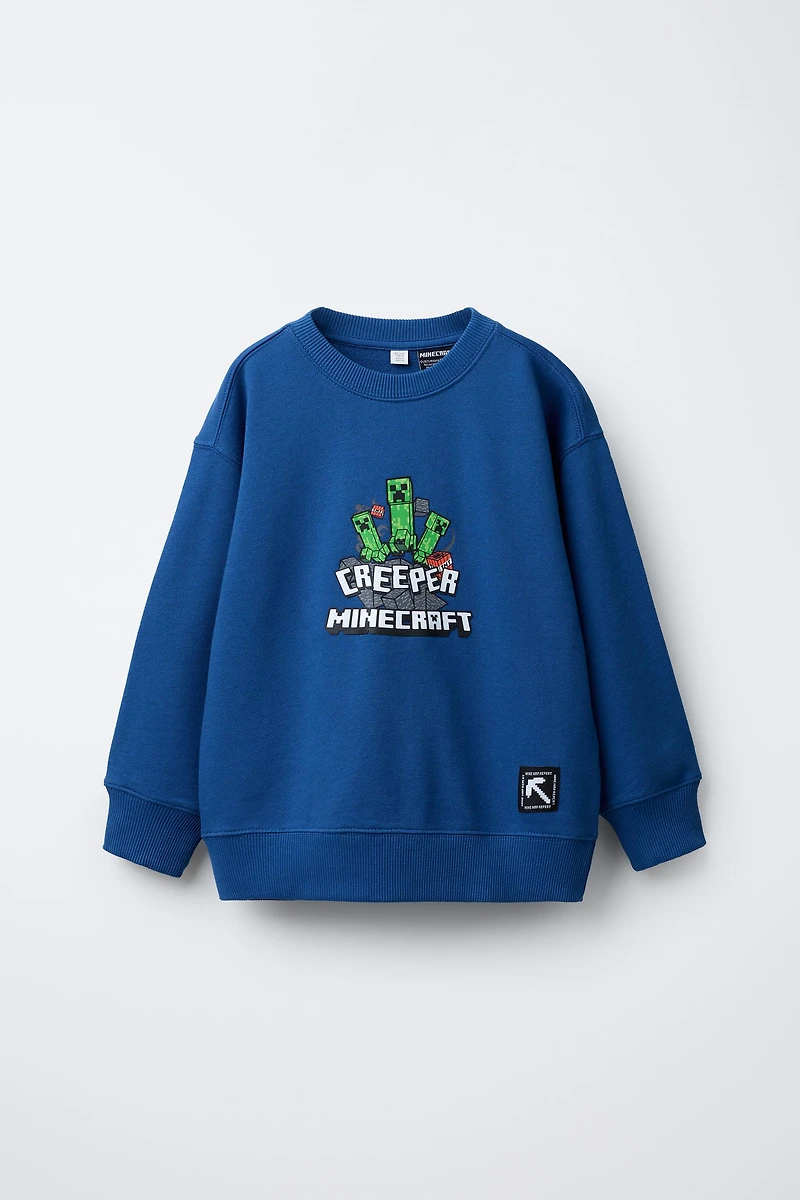 MINECRAFT © MOJANG AB. ™ PRINT SWEATSHIRT