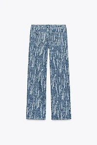 Z1975 STRAIGHT MID-RISE WORN EFFECT JEANS