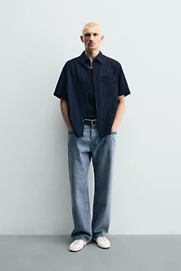 RELAXED FIT FLOWY SHIRT