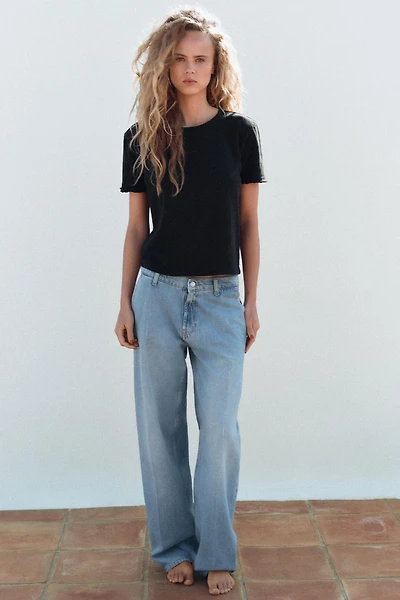 SLUB COTTON T-SHIRT