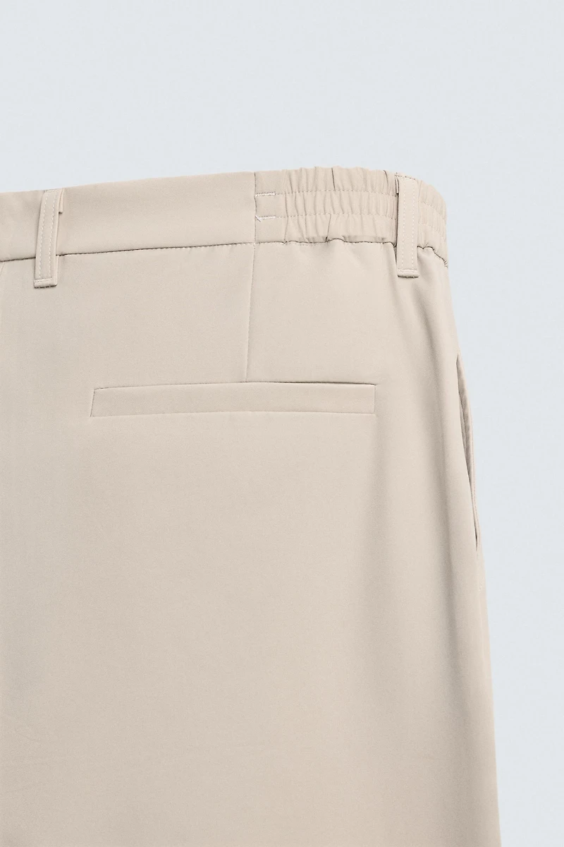 REGULAR FIT STRETCH PANTS