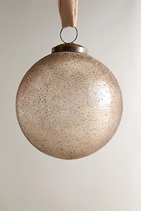 AGED CHRISTMAS TREE BALL ORNAMENT