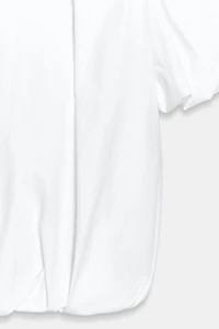 CHEMISE BALLON MANCHES COURTES