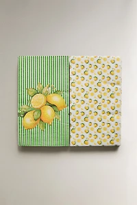 LEMON PAPER NAPKINS PACK (PACK OF 30)