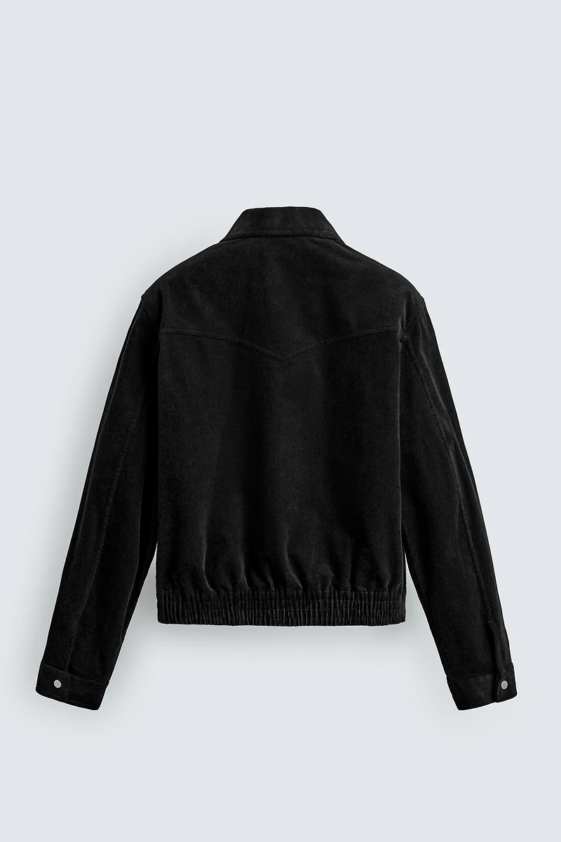 BOXY FIT CORDUROY OVERSHIRT