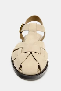 LEATHER FISHERMAN SANDALS