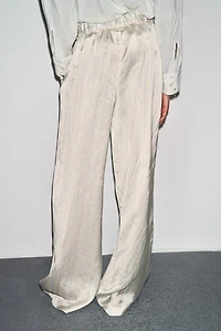 STRIPED PAJAMA PANTS ZW COLLECTION