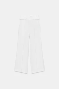 ZW COLLECTION LINEN BLEND CULOTTES