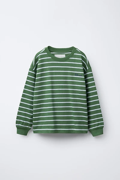 HEAVYWEIGHT STRIPED T-SHIRT