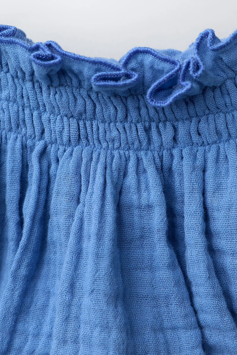 FISH EMBROIDERED BOTTOMS