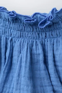 FISH EMBROIDERED BOTTOMS
