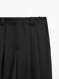 Sarouel trousers flowing fabric