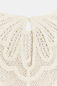 CROCHET SHORT DRESS