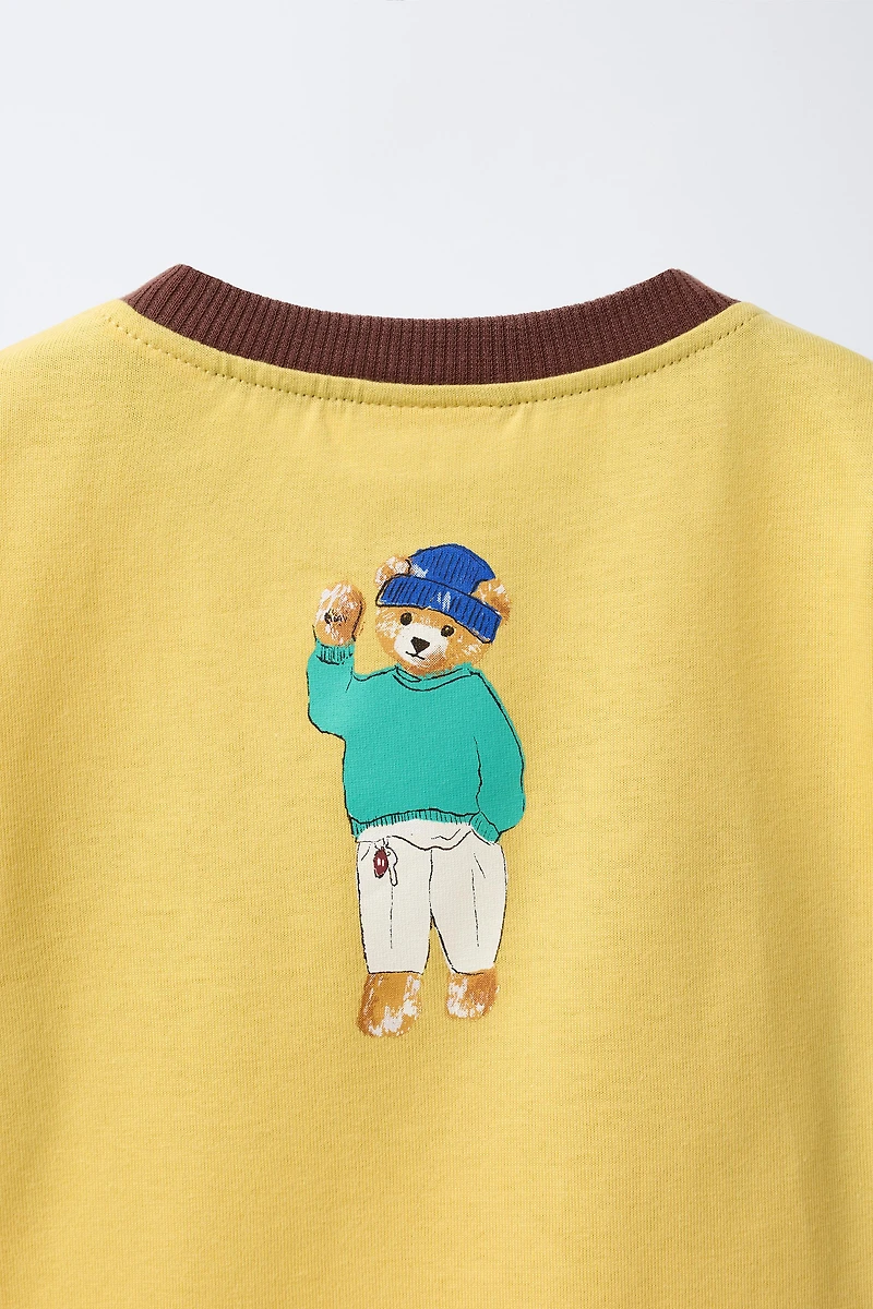 BEAR PRINT T-SHIRT
