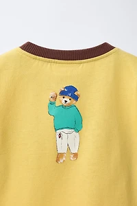 BEAR PRINT T-SHIRT