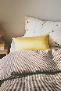 HOUSSE DE COUETTE ENFANT À CARREAUX