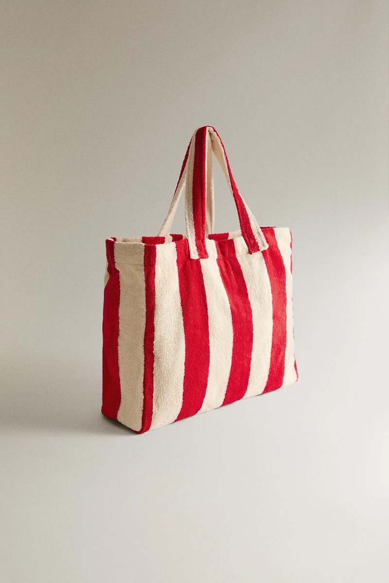 LARGE TERRY BEACH BAG