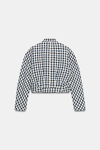 VESTE À CARREAUX ZW COLLECTION