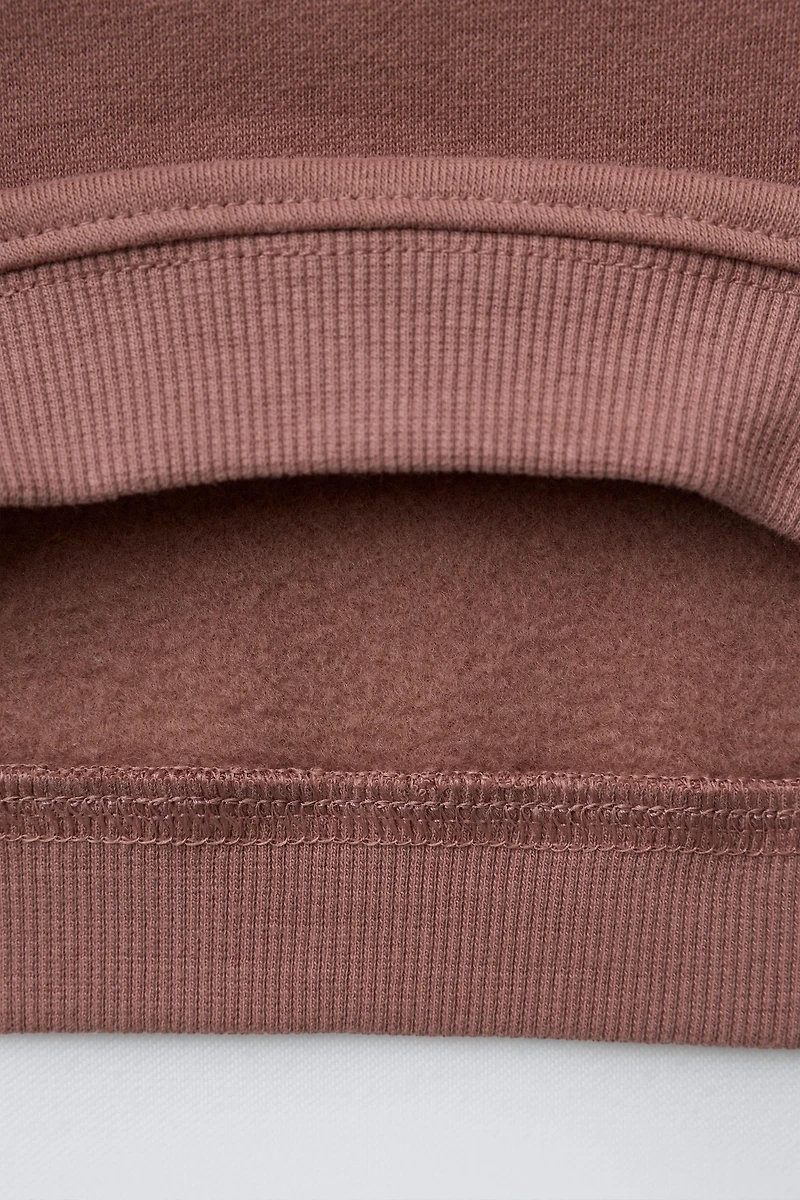 SWEATSHIRT AND PLAIN LEGGING SET