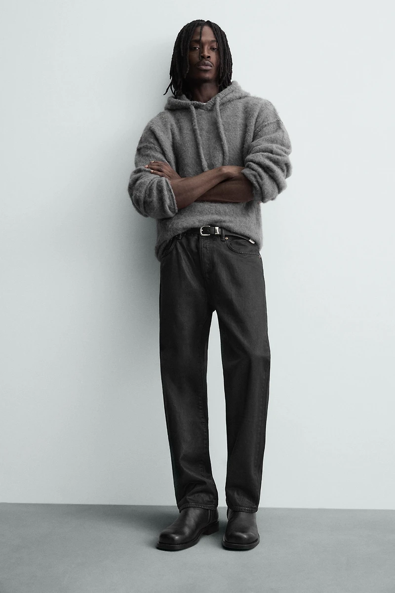 SWEAT EN MAILLE BROSSÉE