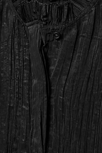 ZW COLLECTION WRINKLED PUFF SLEEVE BLOUSE