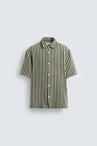 STRIPED JACQUARD SHIRT