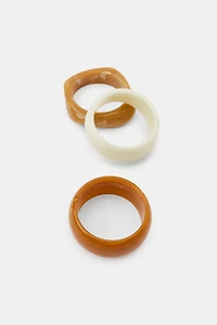 PACK OF 3 RIGID BRACELETS