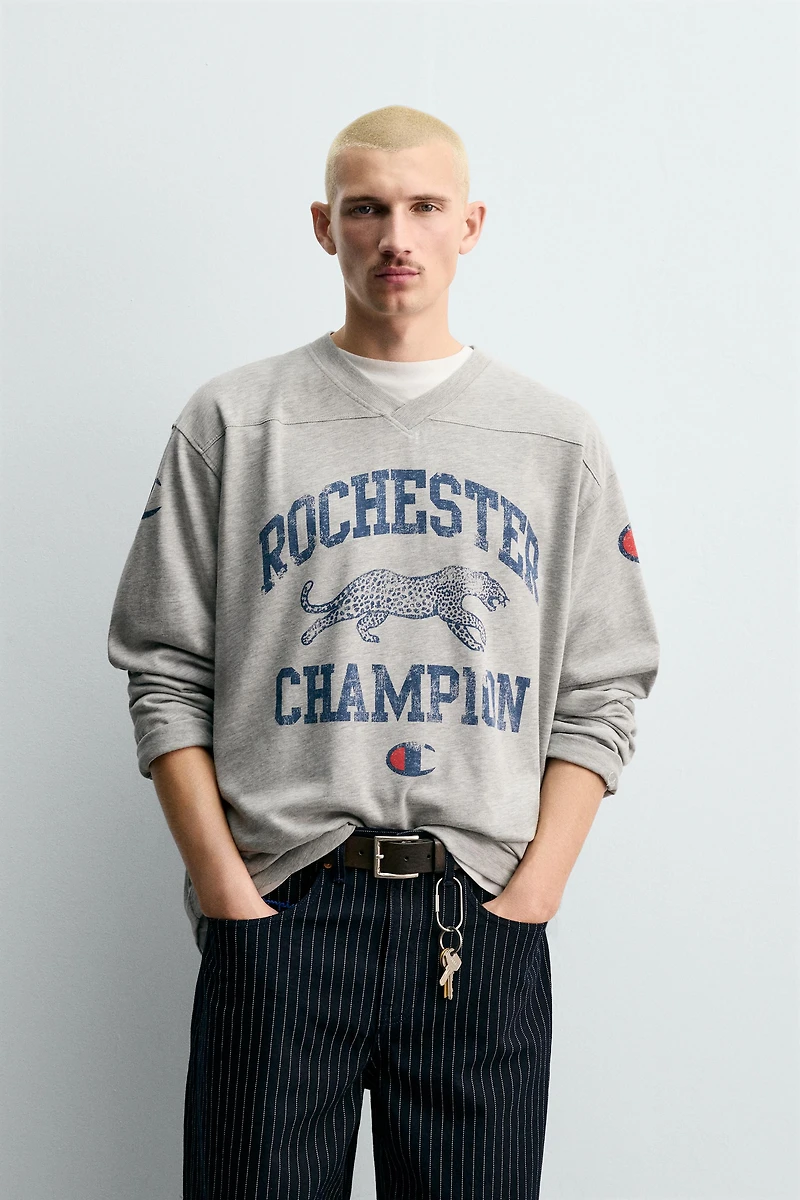 T-SHIRT IMPRIMÉ CHAMPION ® X ZARA