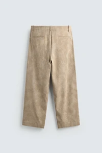JACQUARD RELAXED FIT CHINO PANTS