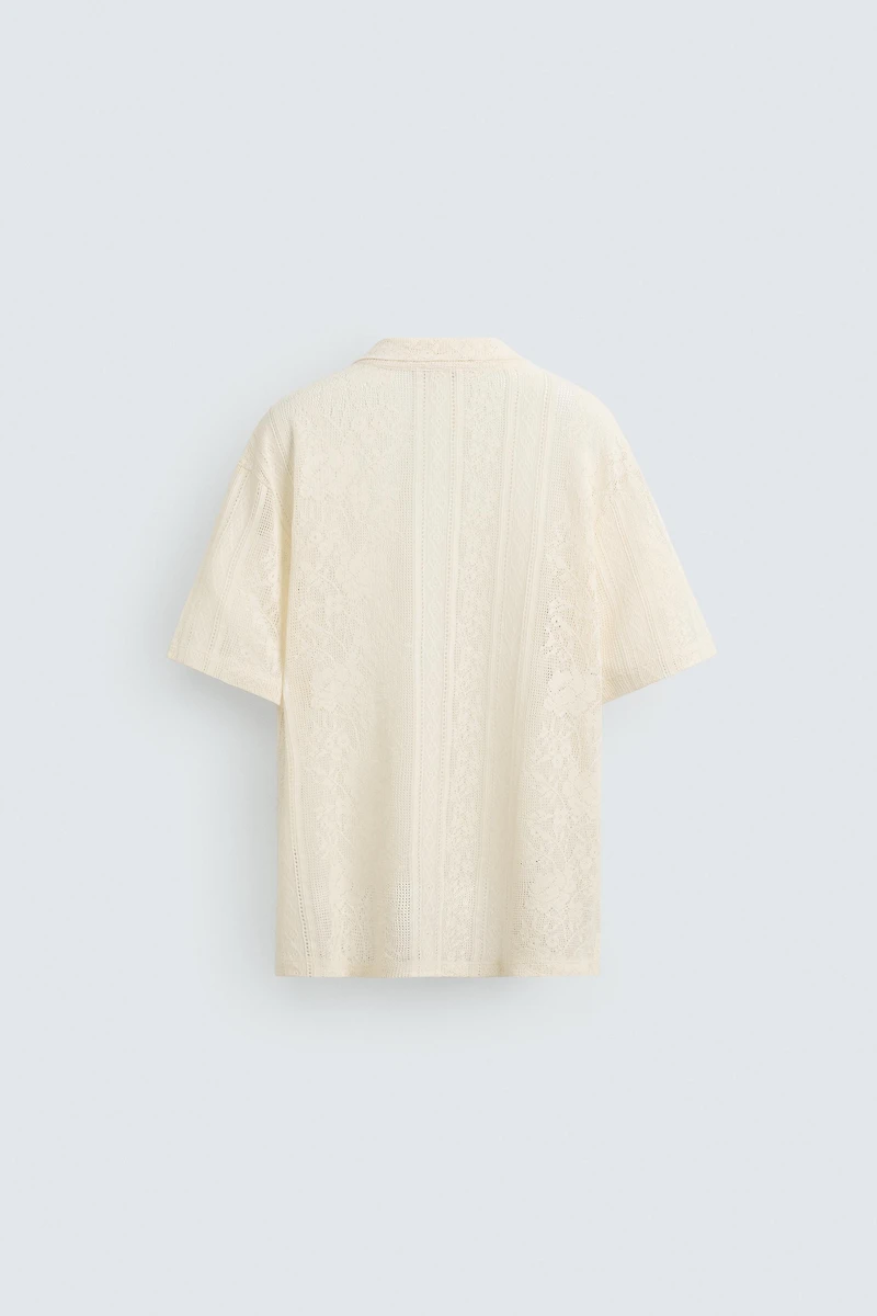 JACQUARD TEXTURED POLO