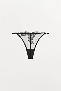 LACE THONG