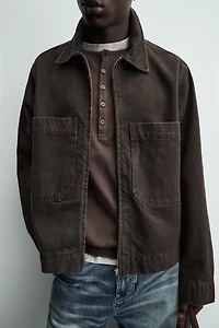 BLOUSON STRUCTURÉ À POCHES