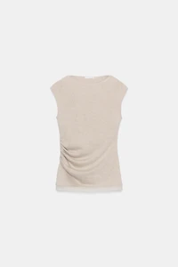 DRAPED SOFT TOP