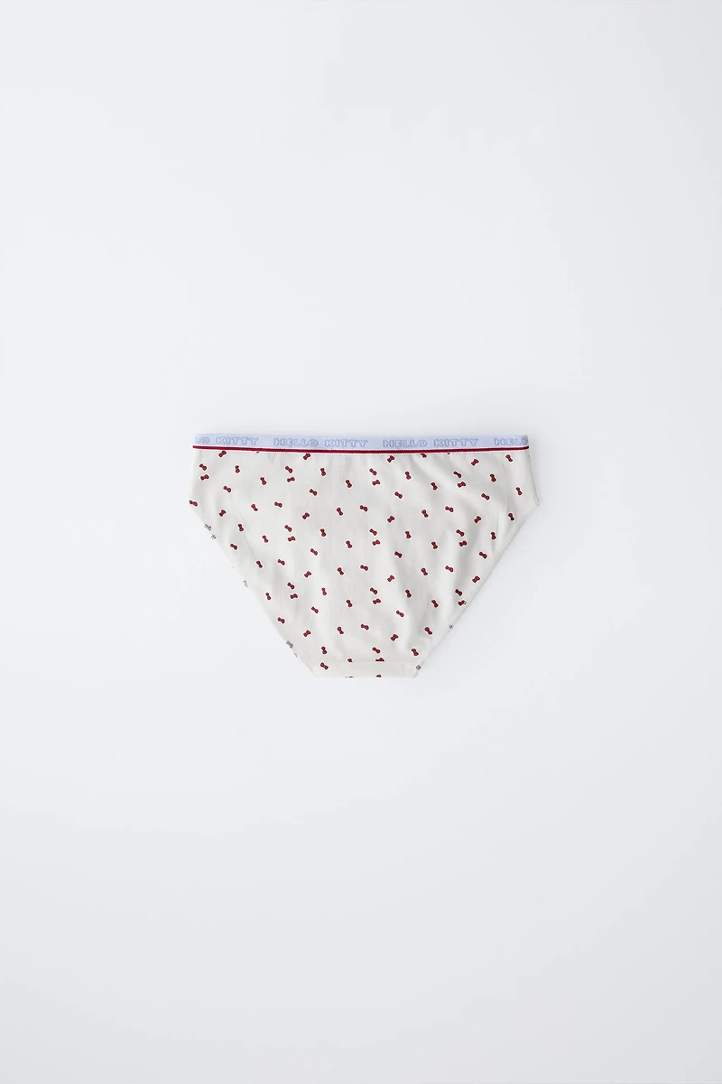 6- YEARS/ THREE-PACK OF HELLO KITTY © SANRIO UNDERWEAR