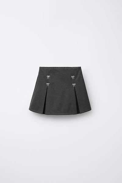 JUPE-SHORT À NŒUDS BRILLANTS