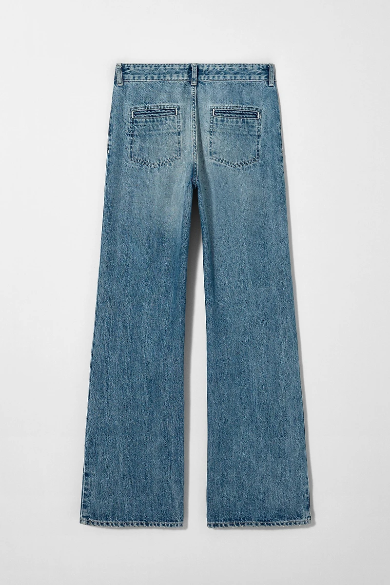 MID-RISE WIDE LEG JEANS KATE MOSS X ZARA
